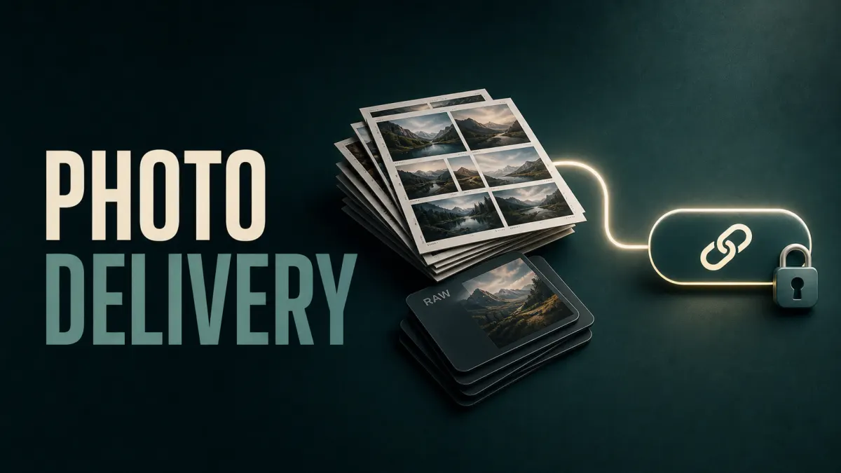 How to Send Large Photo Files to Clients Without Cloud Drive Chaos