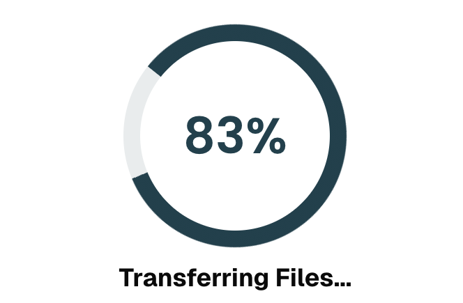 Upload Voortgang MoreTransfer Upload Voortgang