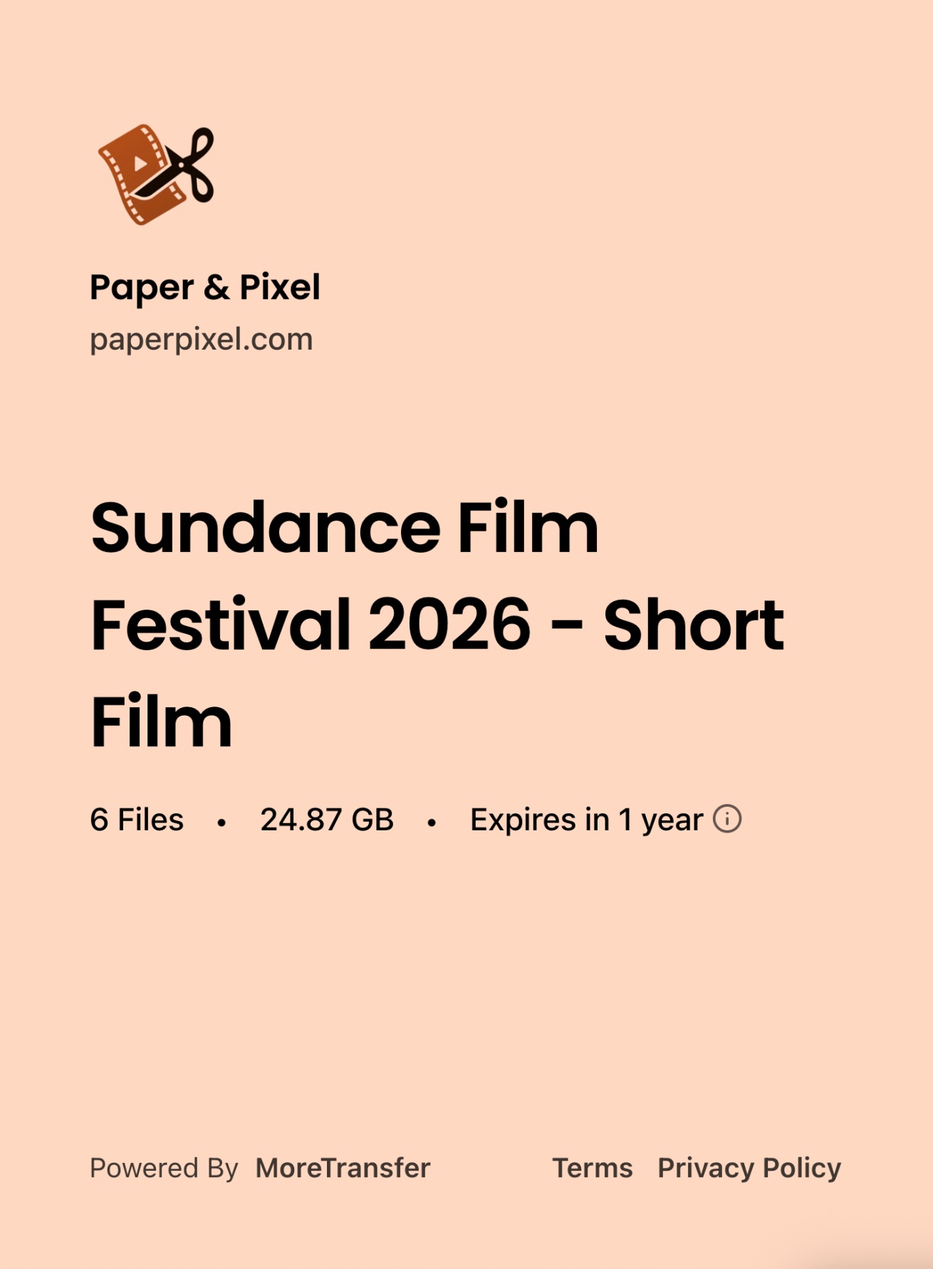 Branding sidebar