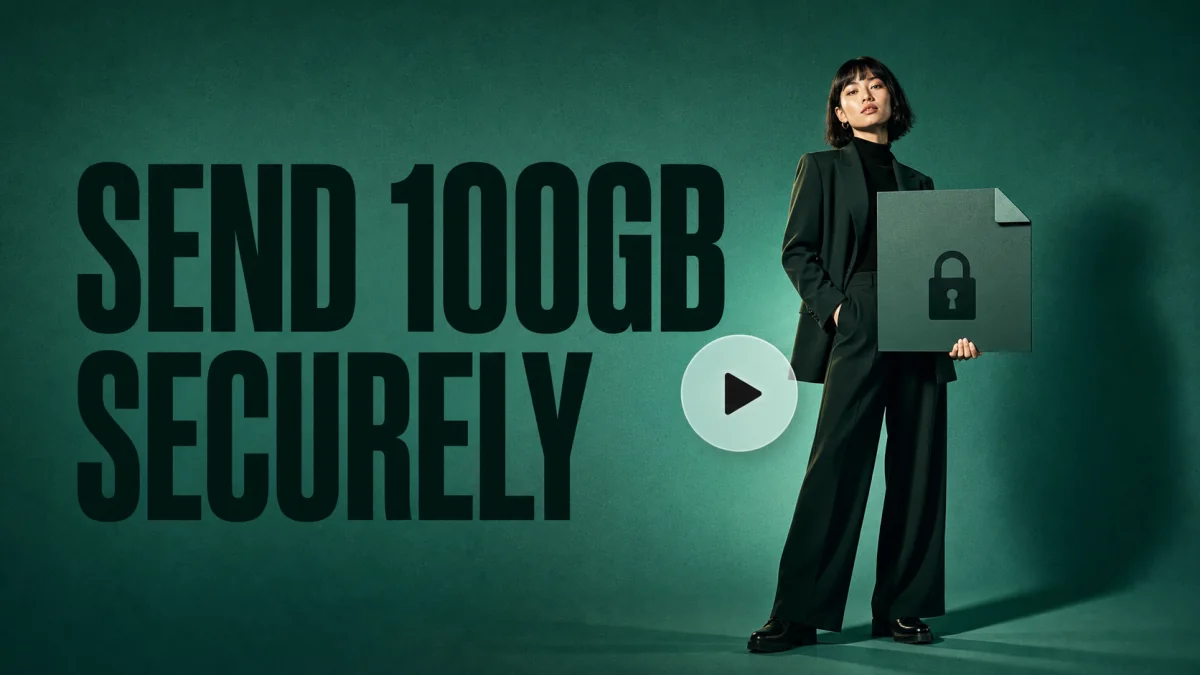 How to Send a 100GB File Securely with an Expiring Link