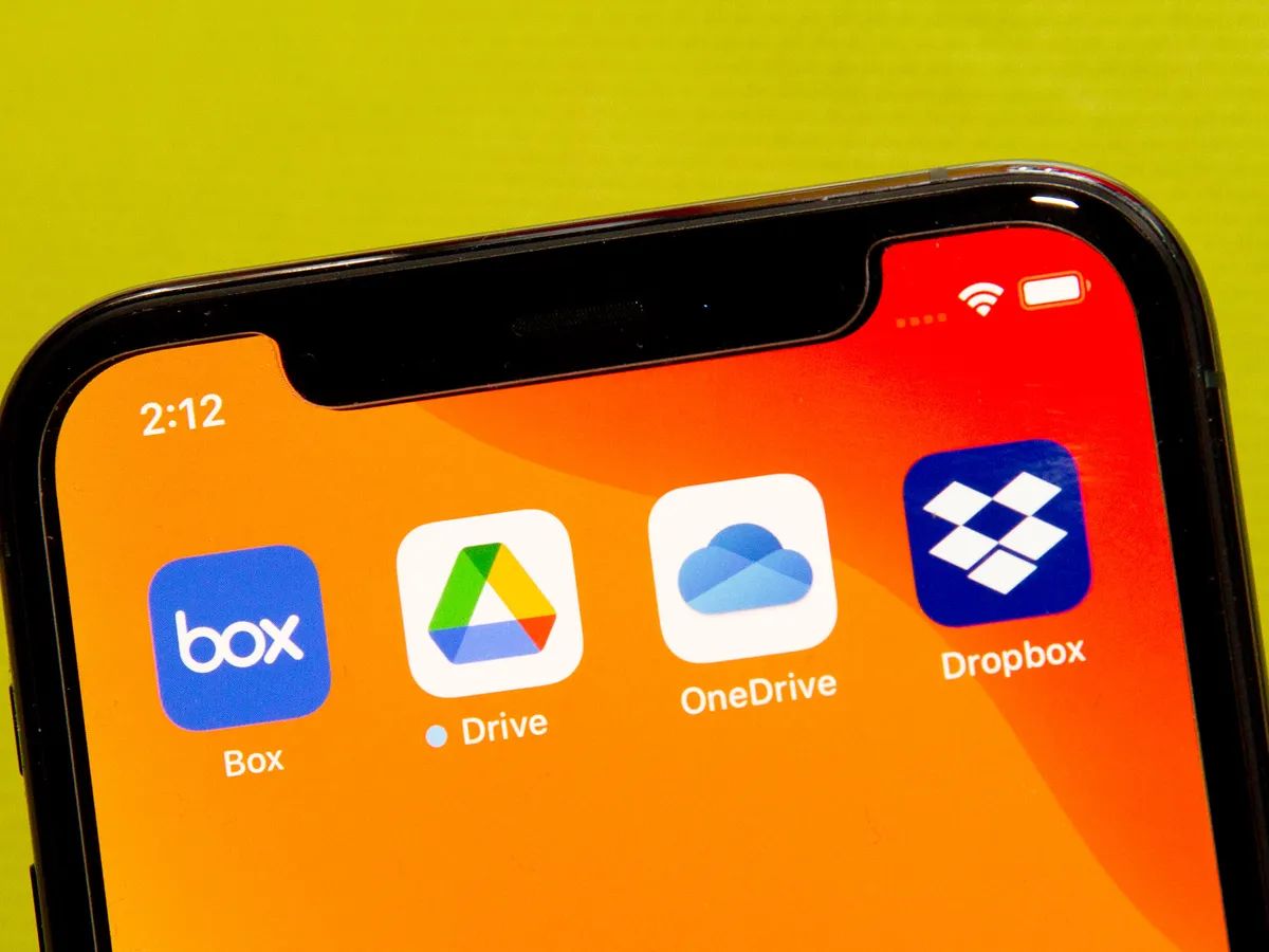 Cloud Storage Apps on IPhone Cloud Storage Apps on IPhone