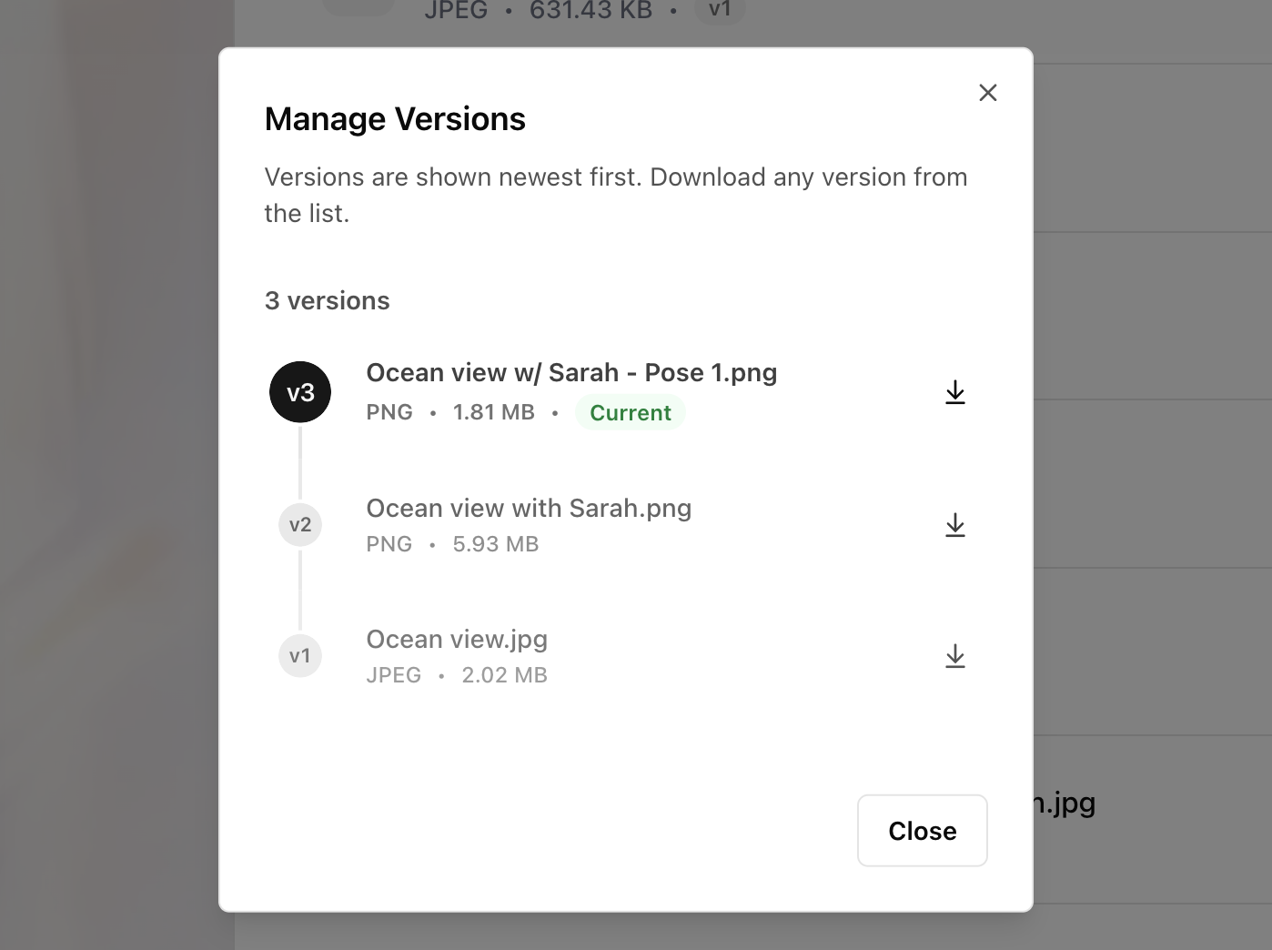 Transfer Review: File Versioning